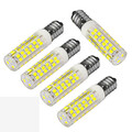 Led Corn Bulb E14 Warm White 5w Smd Cool White 480lm 220v 5pcs