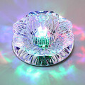 Color Lamp Crystal Light Dome 3w Led