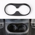 Cup Holder ABS Frame Passenger Seat Jeep Wrangler Trim Cover Rear Black