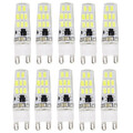 Smd 1000lm 10pcs Ac220v Led Bi-pin Light White Decorative