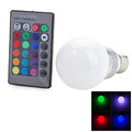 Lamp 5w Color Change Remote Control Light E27 Bulb