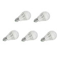 400lm 5pcs E27 Smd Led Globe Bulbs 5w