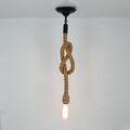 Rope Chandelier Retro Creative