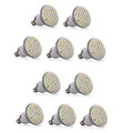 Spotlight 600lm Dimmable Decorative Led E14 60smd White Warm White 10pcs