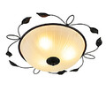 Led Bedroom Balcony Art Glass Ceiling Lamp Ceiling Round