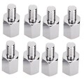 Adapters 8Pcs Motorcycle Rear View Mirror 8mm 10mm Screws