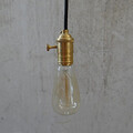 Hallway Dining Room Bedroom Vintage Brass Bulb Included Traditional/classic Pendant Lights