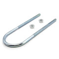 Nuts Tirol M12 Galvanized RV Trailer T19935 Car 85mm Steel Round Long U-Bolt