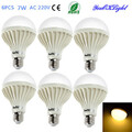 7w 550lm Saving Globe Bulbs Light Ac220v White Light Led E27 12*smd5630