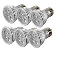 Warm White 6pcs Led Spotlight 4w E27 Dimmable Light