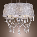 Drum Feature For Crystal Metal Bedroom Chandelier Electroplated Modern/contemporary Dining Room