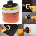 Drill Adapter Polishing Buffer Pad 4 Inch Gross Kit With Polish