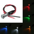 Battery LED Dash Panel Indicator Pattern Car Van Boat 8mm 12V Light