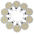 600-700lm Led Bi-pin Light 10pcs Warm White Dc12v White Decorative