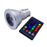 3w Rgb E26/e27 1 Pcs Led Spotlight E14