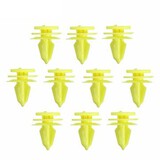 Jeep Retainer Clips Door Panel Fastener Yellow Chrysler Dodge 10pcs Interior