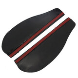 Rainproof A pair Rear View Mirror Car Plastic Blade Black