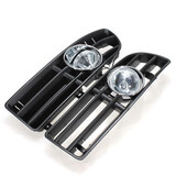 Bumper Grille Lights MK4 Grill VW Jetta Bora Driving Fog Lamp