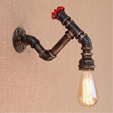 40w Pipe Nostalgia Wall Light E27 Water Simple Wall Lamp