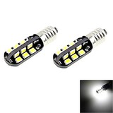 2pcs 24-smd Bulbs 6000k 12v 100lm Car