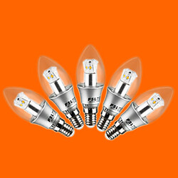 Warm White 5 Pcs Smd G60 E14 Cool White Led Globe Bulbs