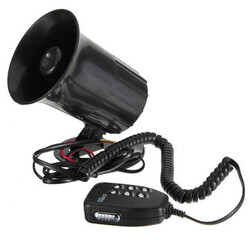 Van Loud Horn With 6 Sounds Truck Motorcycle Car Auto PA System 12V