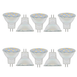 9-30 Mr11 2w 280lm Smd 10 Pcs Cool White Decorative Decoration Light