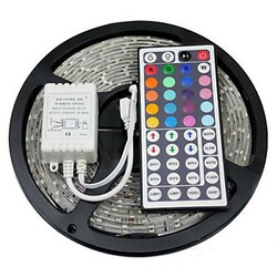 300x5050 44key Zdm Dc12v Remote Controller Rgb 5m Led Strip Light Smd