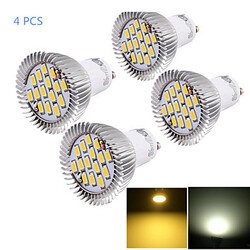 7w Smd Cool White Warm White Gu10 Cri=80 4pcs Led