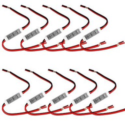 12v Key Mini Dimmer 2a Led Strip Light Color 10pcs