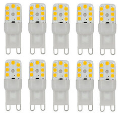 G9 Smd2835 Dimmable 200-300lm Waterproof Cool White Warm White 10pcs