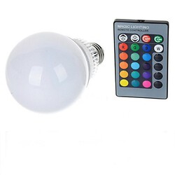 900lm E27 Led Remote Control 85v-265v Rgb