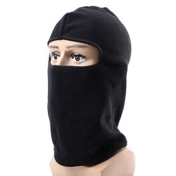 Riding Windproof Cap Mask Motorcycle Winter Warm Hood Fleece Outdoor Skiing