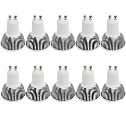 3w Dimmable 10 Pcs 380lm Cob Warm White