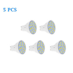 Warm White Gu10 Led Spotlight Ac 220-240 V Smd 7w 5 Pcs