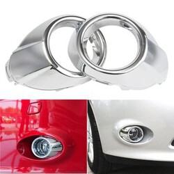 Front Fog Light 2PCS Chrome Lamp Cover Trims Ford Focus Bezels