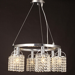 Others Tiffany Feature For Crystal Metal Max 40w Living Room Pendant Light