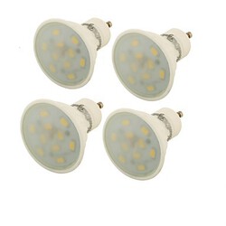 Gu10 400lm Ac85-265v Spot Lights 4pcs 3000k Warm White