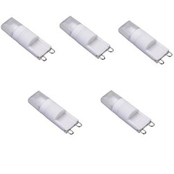 Led Corn Lights 5 Pcs Ac 220-240 V Dimmable G9 Cool White Cob