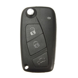 Flip Blade Fiat 3 Button Panda Fob Grande Key Shell Case