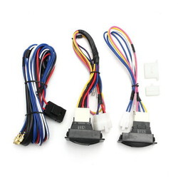 12V Universal Kits Installation Power Window Switch Wiring Harness 6pcs