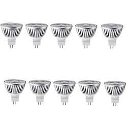 Spot Lights Led 500lm Warm Mr16 10pcs Lamp 12v