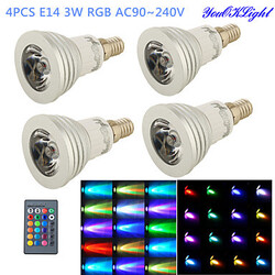 Light White Rgb Color 3w Silver