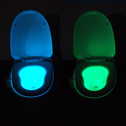 Motion Sensor Toilet Happy Night Light Light