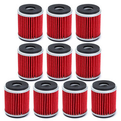 10pcs YZ450F Filter For Yamaha YFZ450 YZ250F Oil WR250F