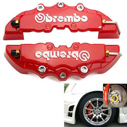 Modification 2Pcs Car Auto Front Kit 3D Brake Caliper Decoration