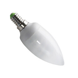 220-240v Candle Bulb 480lm E14 8w Warm White