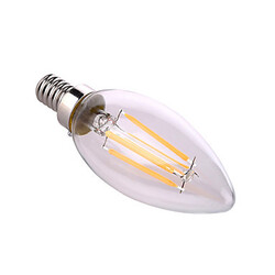 Cob Warm White Led Candle Bulb E12 Natural White 8w Ac 110-130 V