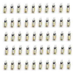 G4 50pcs Smd3014 White 110lm 24led Warm White