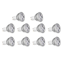 Cool White 4w 10 Pcs Gu10 Ac 220-240 V Led Spotlight Warm White